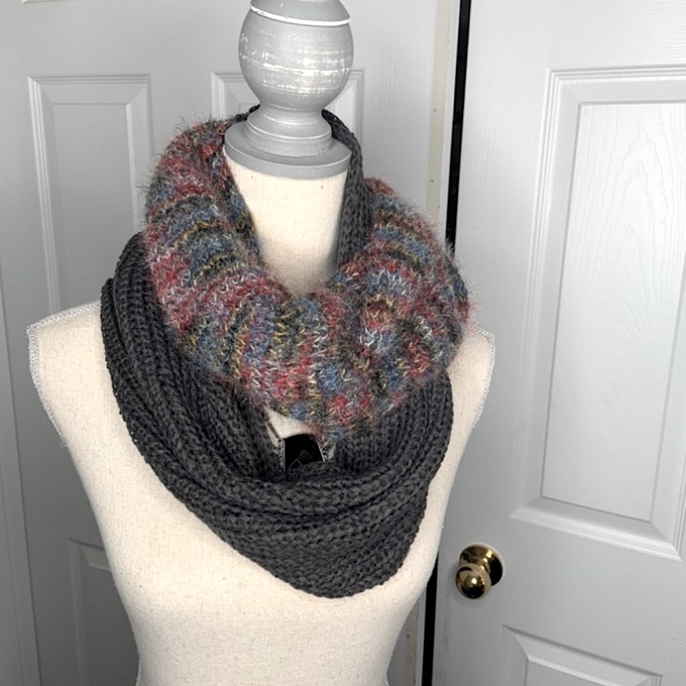 Infinity scarves -two tone-brand new!